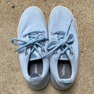 Light Blue Women's Allbirds Wool Runners size 9